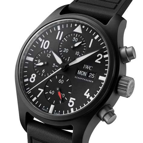 cinturino per iwc top gun|iwc 32110 top gun.